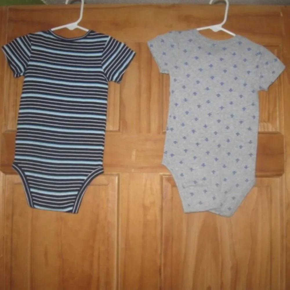 5/$20 Boys Carter's Short Sleeve Bodysuit Bundle